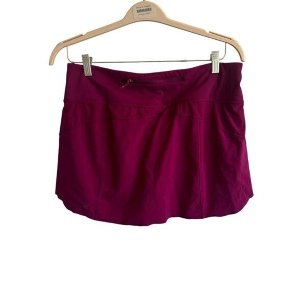 Athleta Run With It High Rise 14" Skort, Fuchsia, Size L - Picture 8 of 14